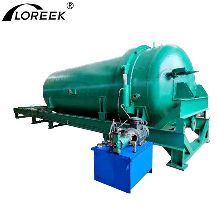Liquid Sulfur Filtration Pressure Leaf Filter Horizontal